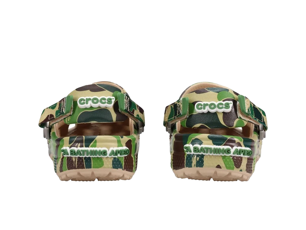Crocs Classic Clog A Bathing Ape ABC Camo Green (Kids)-Crocs-pikastore.cz