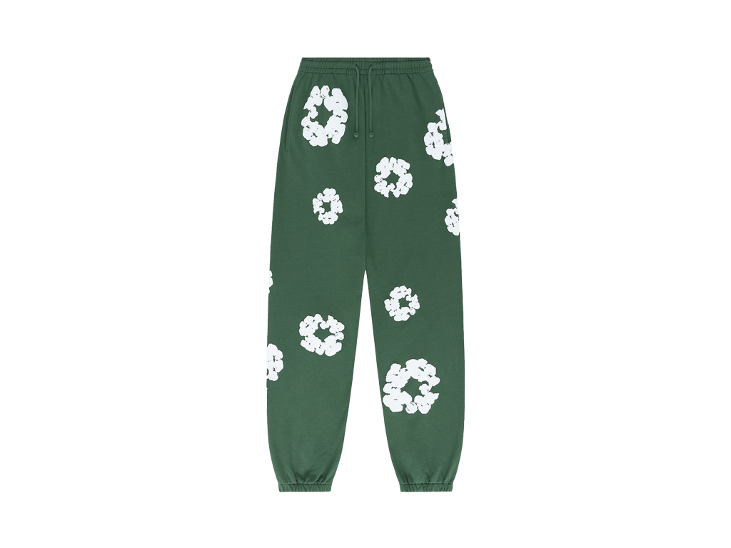 Denim Tears The Cotton Wreath Sweatpants Green