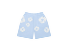Denim Tears The Cotton Wreath Sweatshorts Powder Blue-Denim Tears-pikastore.cz