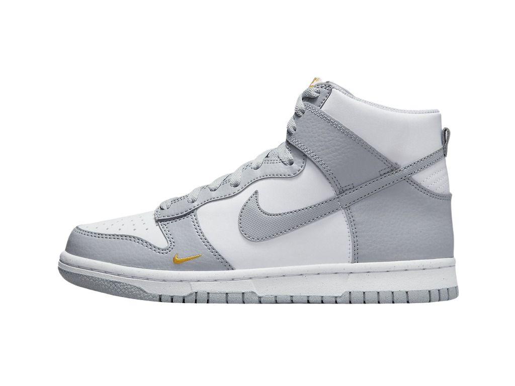 Nike Dunk High Next Nature GS Wolf Grey Marigold-Nike-pikastore.cz