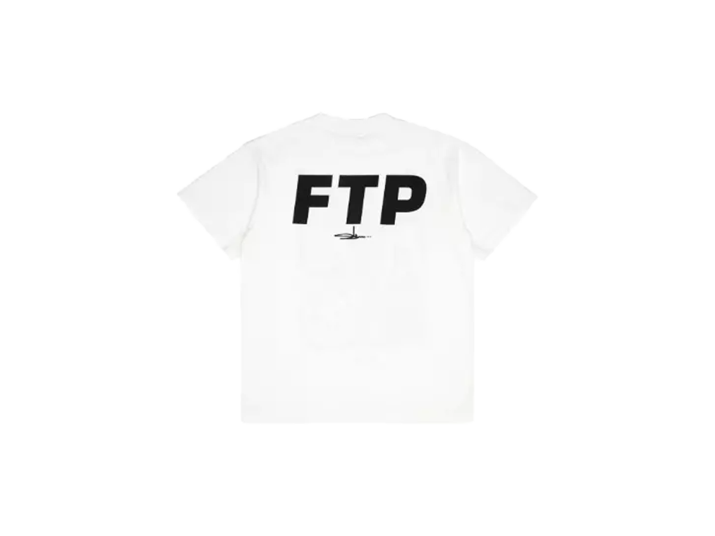 FTP x Slawn Dog Tee White-FTP-pikastore.cz