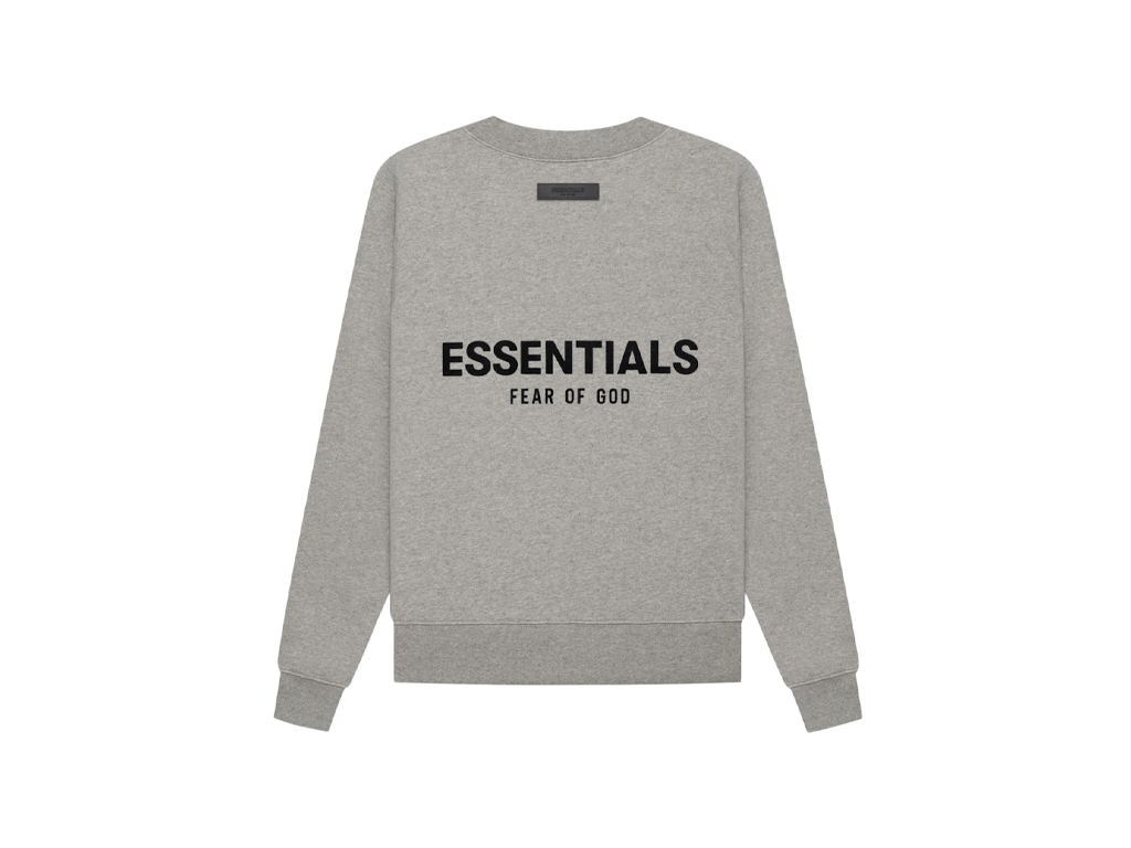 Fear of God Essentials Crewneck S22 Dark Oatmeal - PIKASTORE-Fear of God-pikastore.cz