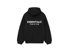 Fear of God Essentials Fleece Hoodie S24 Black-Fear of God-pikastore.cz