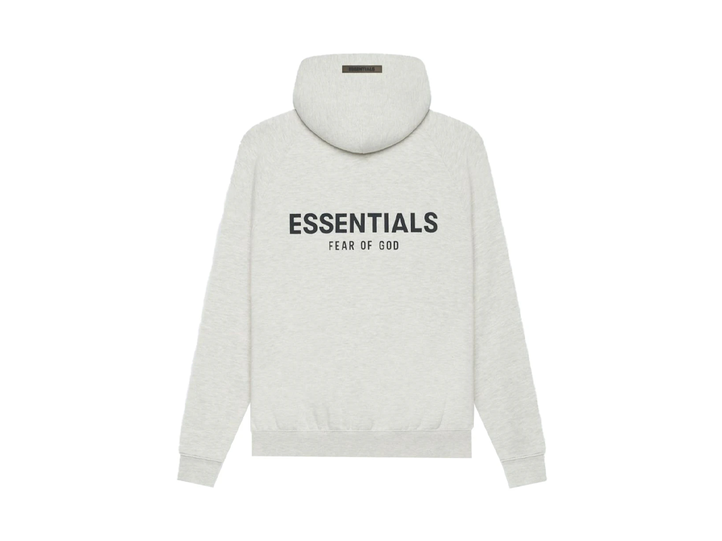Fear of God Essentials S21 Hoodie Light Heather Oatmeal - PIKASTORE-Fear of God-pikastore.cz