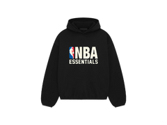 Fear of God Essentials NBA S24 Hoodie Black - PIKASTORE