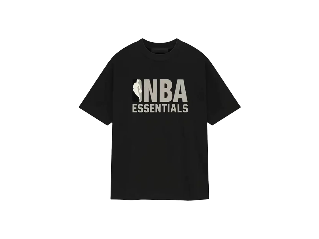 Fear of God Essentials NBA S24 T-Shirt Black Grey-Fear of God-pikastore.cz