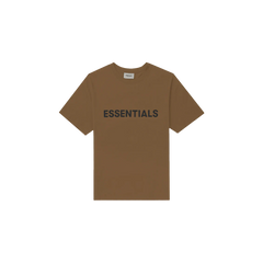 Fear of God Essentials S20 T-Shirt Brown - PIKASTORE