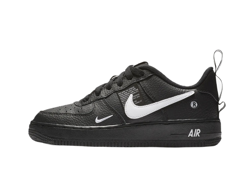Nike Air Force 1 Lv8 Utility GS Overbranding Black-Nike-pikastore.cz