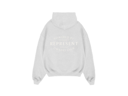 Represent Owners Club Stamp Hoodie Ash Grey