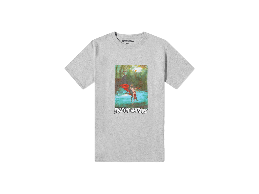 Fucking Awesome Lazarus Tee Heather Grey