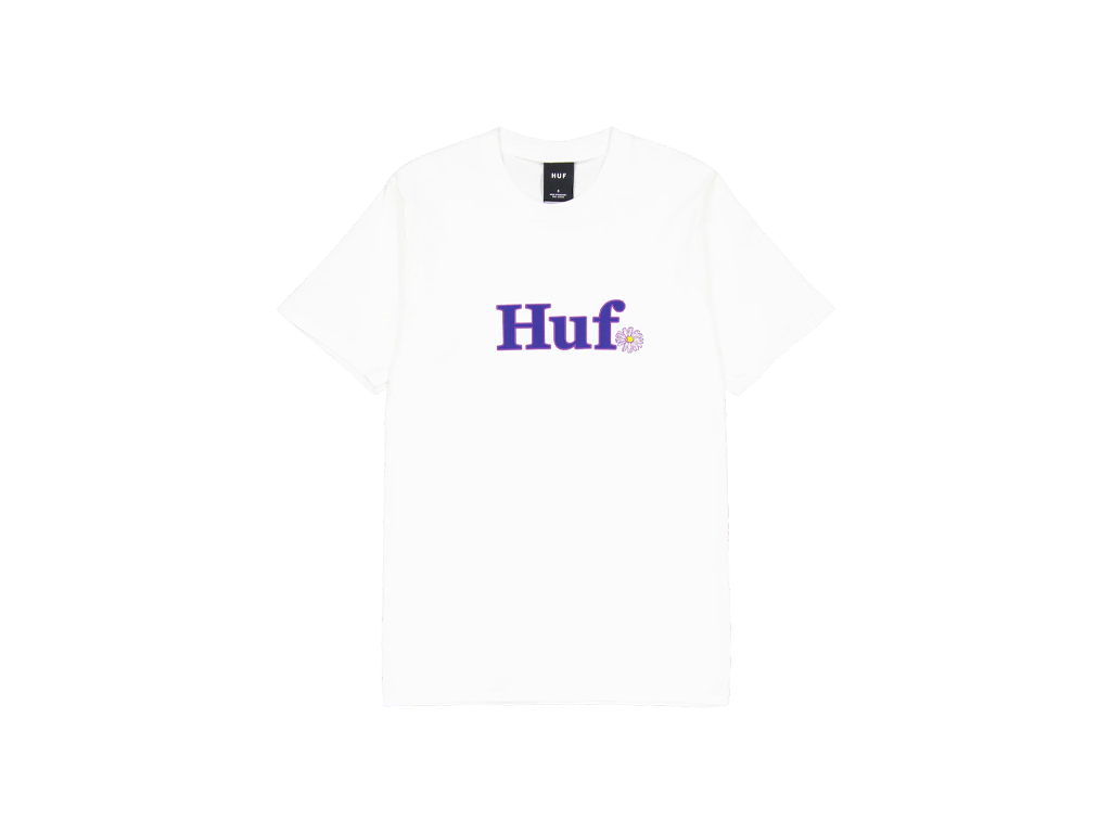 HUF In Bloom Tee White-HUF-pikastore.cz