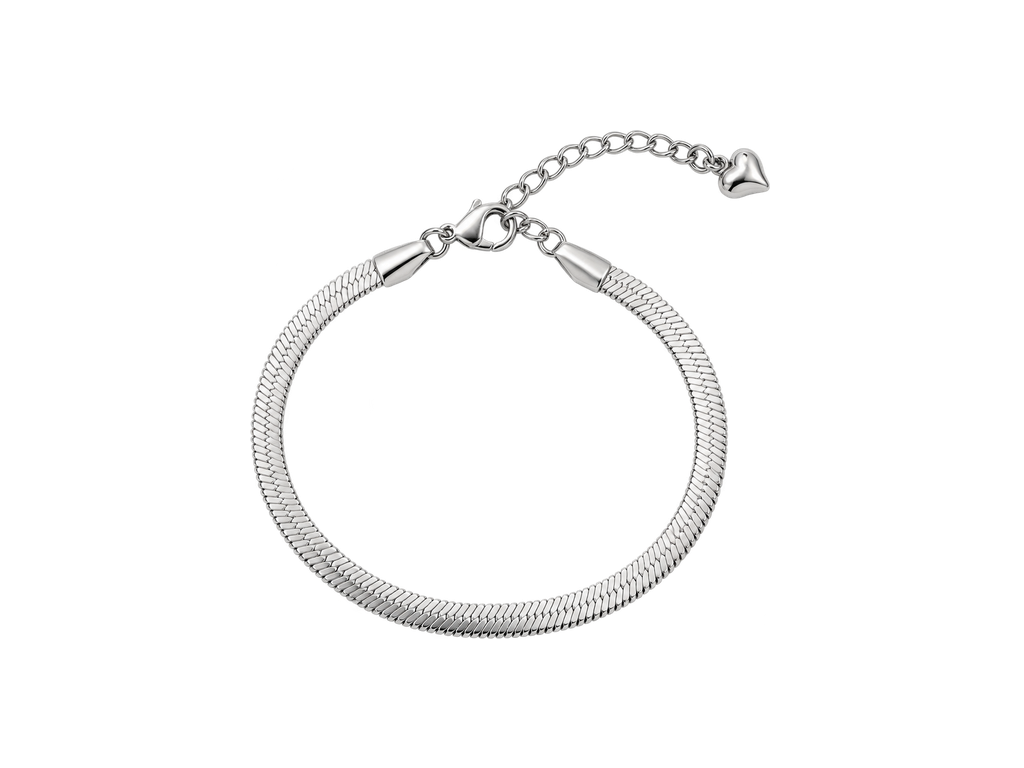 Herringbone Heart Bracelet – Bekleidung