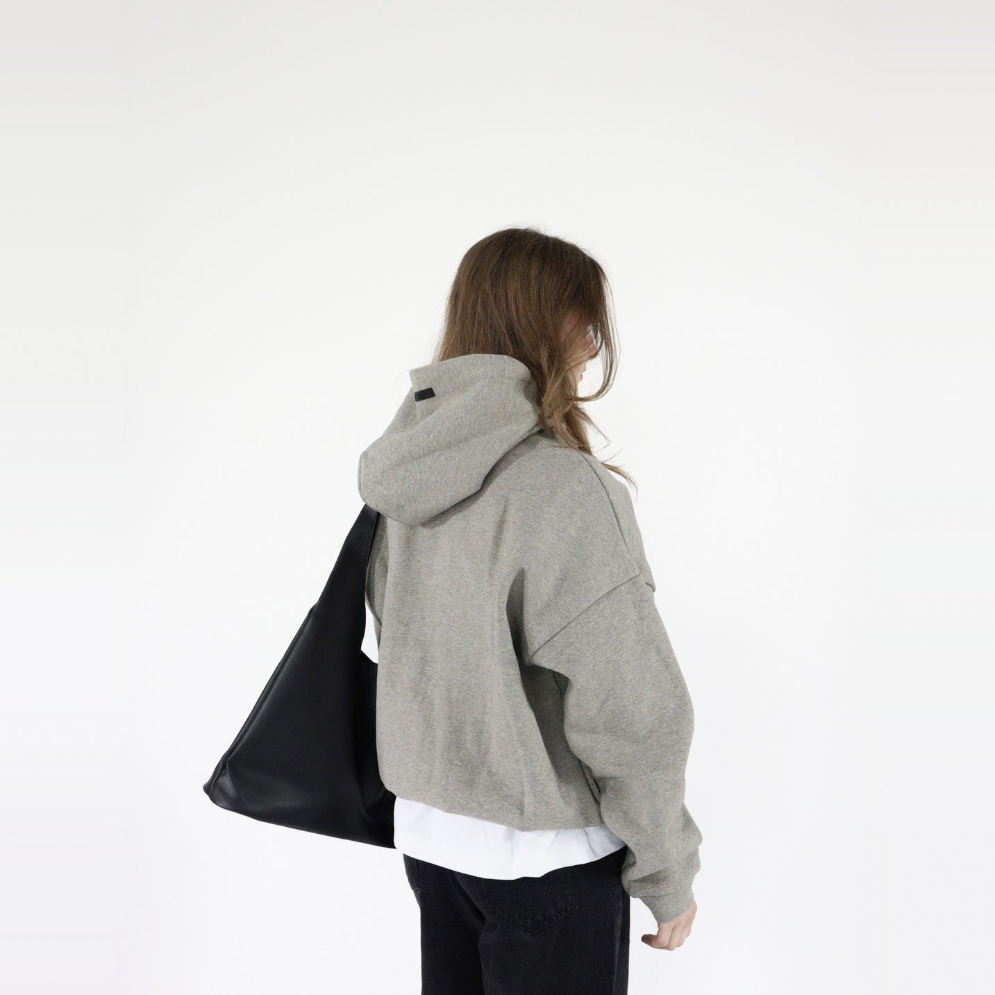 Fear of God Essentials Fleece Hoodie S24 Dark Heather - PIKASTORE-Clothing-Fear of God-pikastore.cz