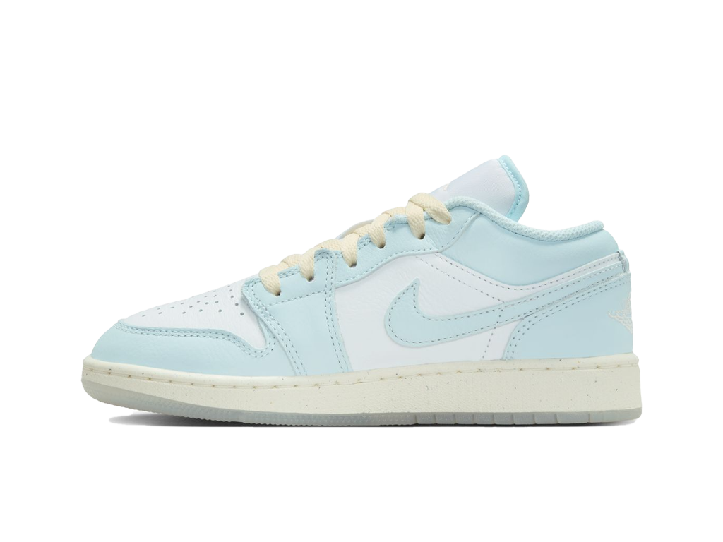 Jordan 1 Low SE Glacier Blue Summit White GS-Nike-pikastore.cz