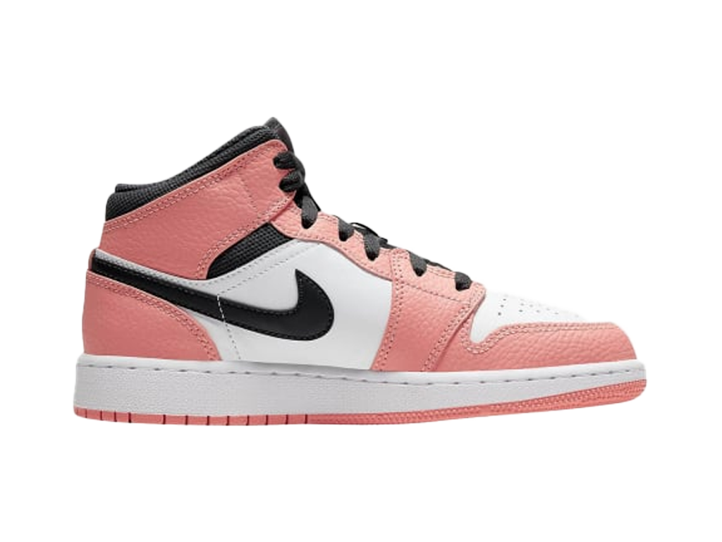 Jordan 1 Mid Pink Quartz (GS)-Jordan-pikastore.cz