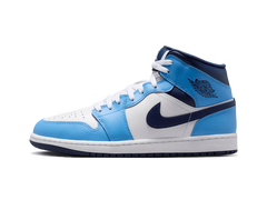 Nike Jordan 1 Mid University Blue Midnight Navy