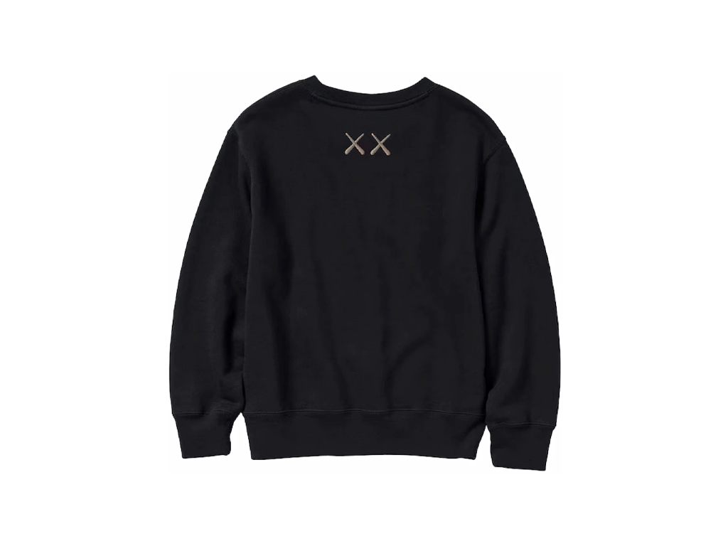 KAWS x Uniqlo Longsleeve Sweatshirt Black