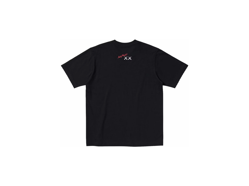 KAWS x Uniqlo Warhol UT Graphic T-shirt Black-Kaws-pikastore.cz