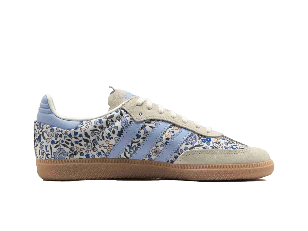 Liberty of London x adidas Samba OG J Floral - Blue-Adidas-pikastore.cz