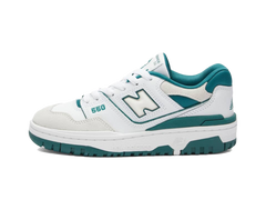 New Balance 550 Big Kid White Vintage Teal