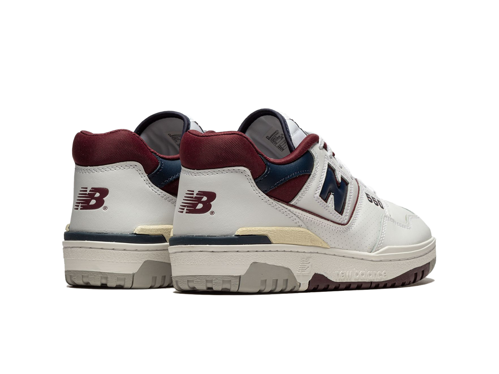 New Balance 550 White Indigo Burgundy-New Balance-pikastore.cz