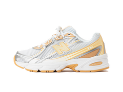 New Balance 740 White Indoor Court Ash Wood
