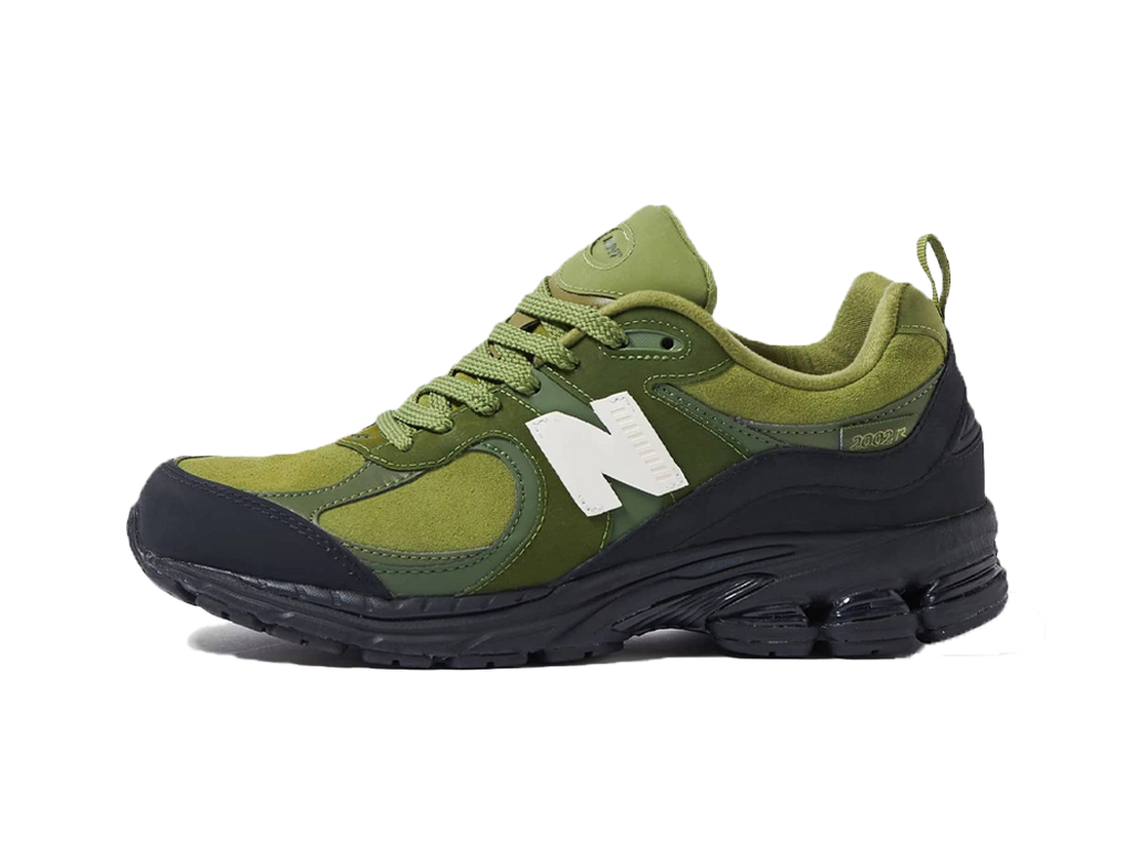 New Balance The Basement x 2002R Moss Green-New Balance-pikastore.cz