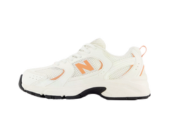 New Balance White Yellow GS