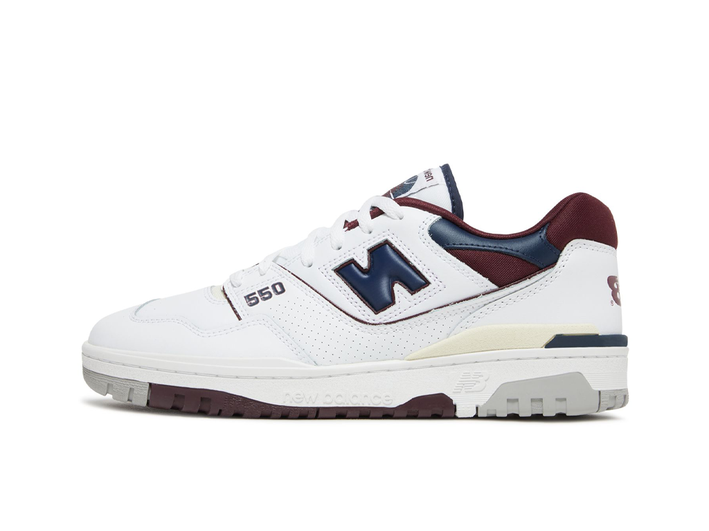 New Balance 550 Burgundy Natural Indigo