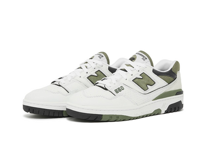 New Balance 550 White Dark Olivine