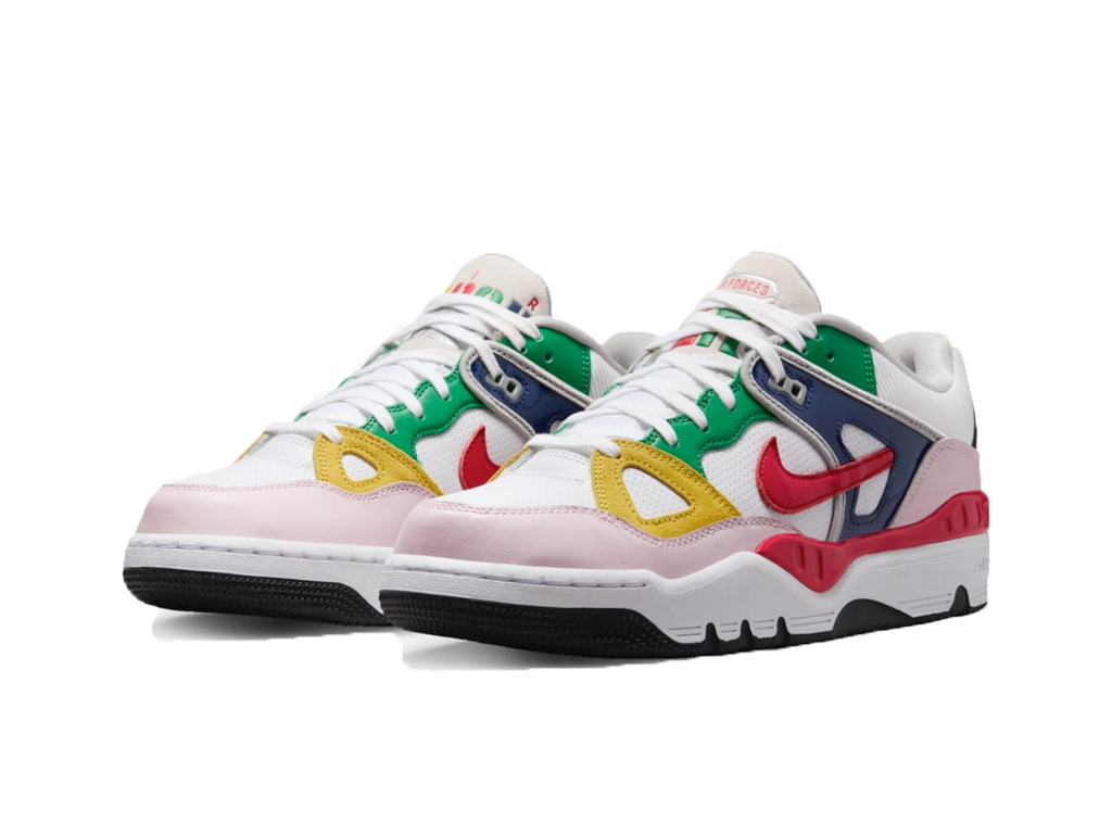 Nigo x Nike Air Force 3 Low White Multi-Color-Nike-pikastore.cz