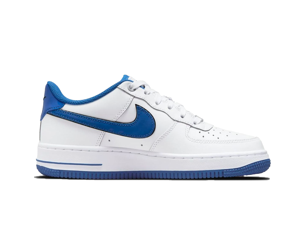 Nike Air Force 1 Low LV8 White Game Royal (GS)-sneakers-Nike-pikastore.cz