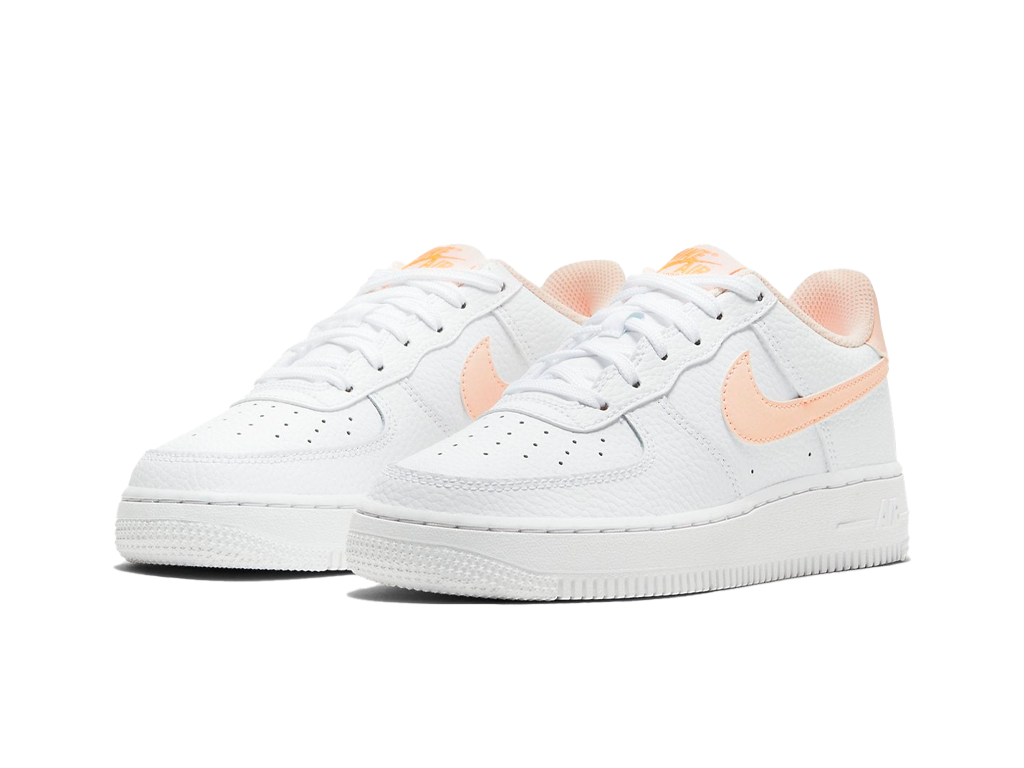 Nike Air Force 1 Low White Hyper Crimson (GS)-sneakers-Nike-pikastore.cz