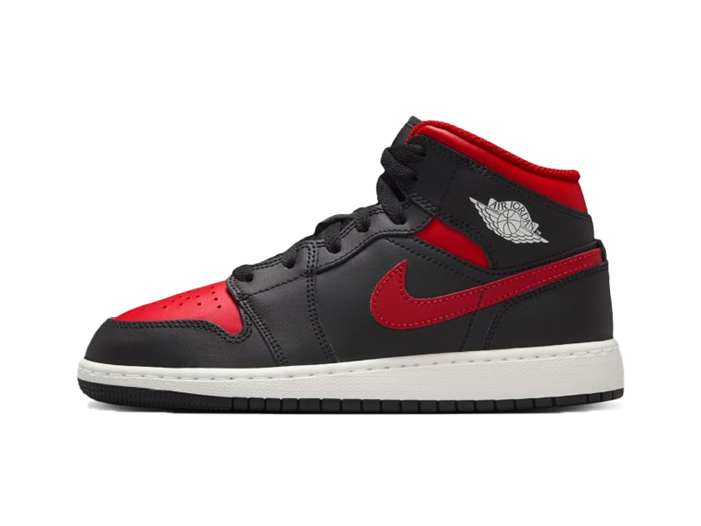 Nike Air Jordan 1 Mid GS Bred Twist-Air Jordan-pikastore.cz