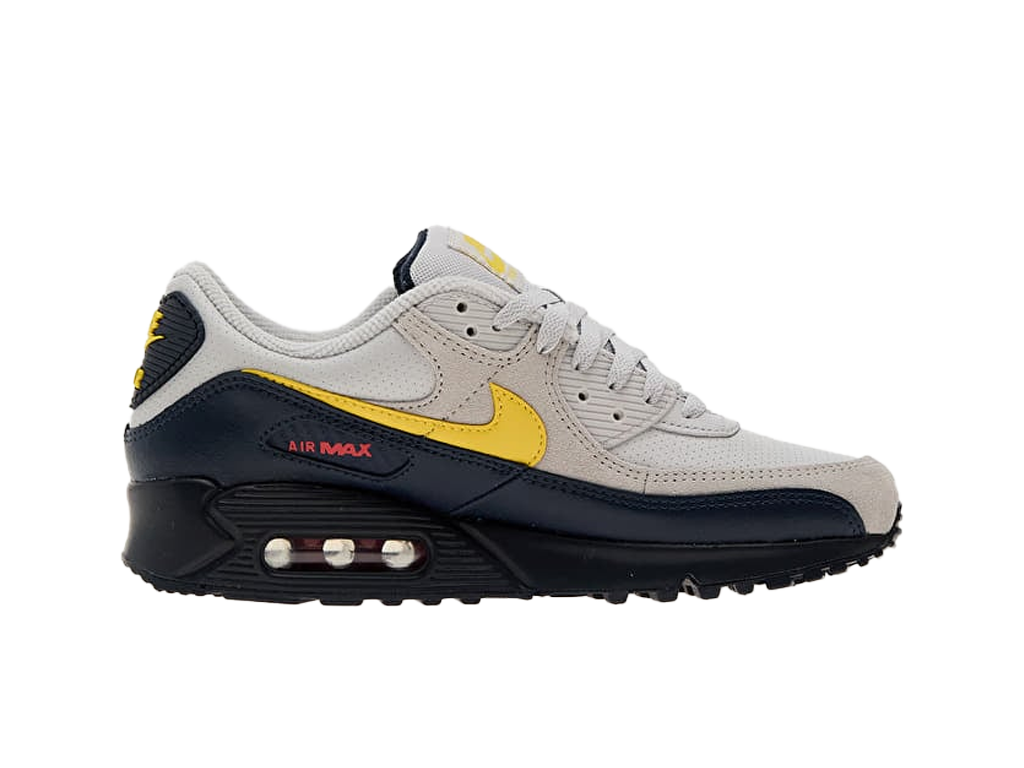 Nike Air Max 90 Neutral Grey Tour Yellow – tenisky – fotka 3 z 5