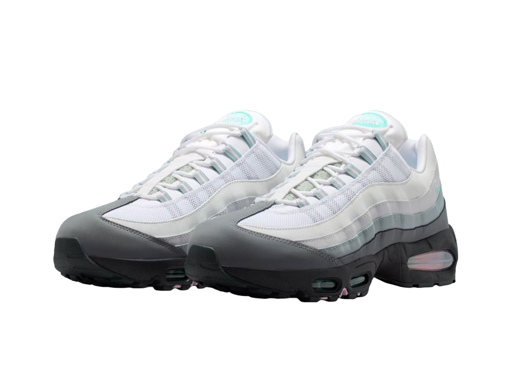 Nike Air Max 95 Big Bubble - White Hyper Turquoise-Nike-pikastore.cz