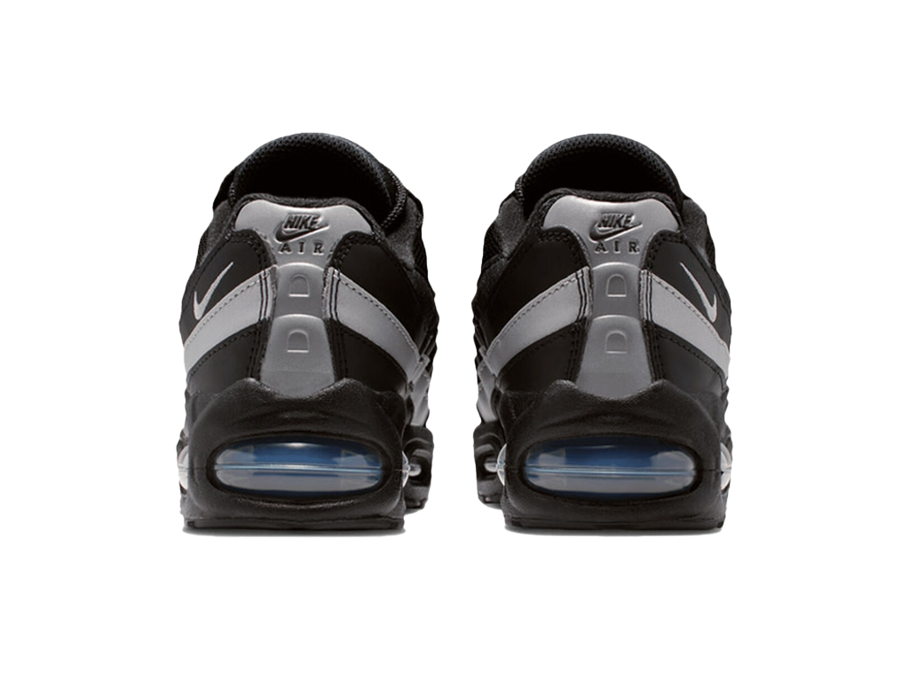 Nike Air Max 95 GS Black Metallic Silver-Nike-pikastore.cz