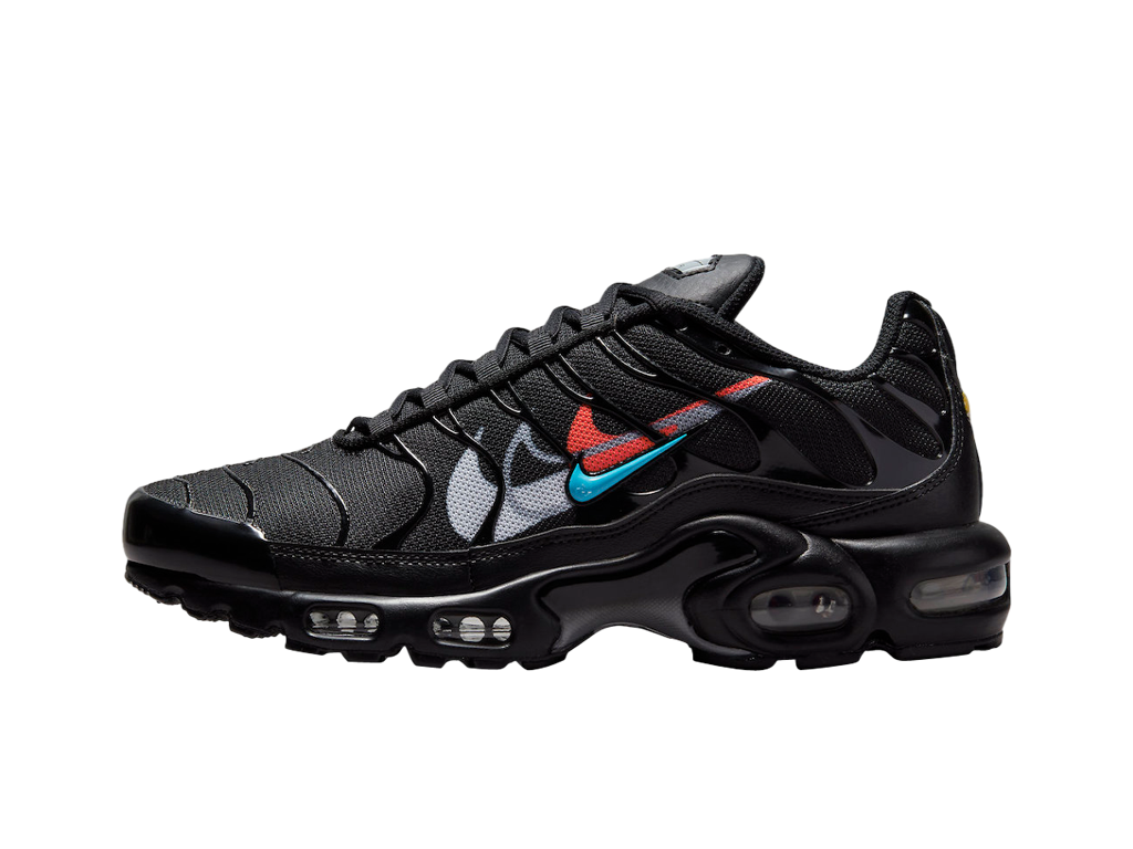 Nike Air Max Plus Multi Swoosh - Black Bright Crimson-Nike-pikastore.cz