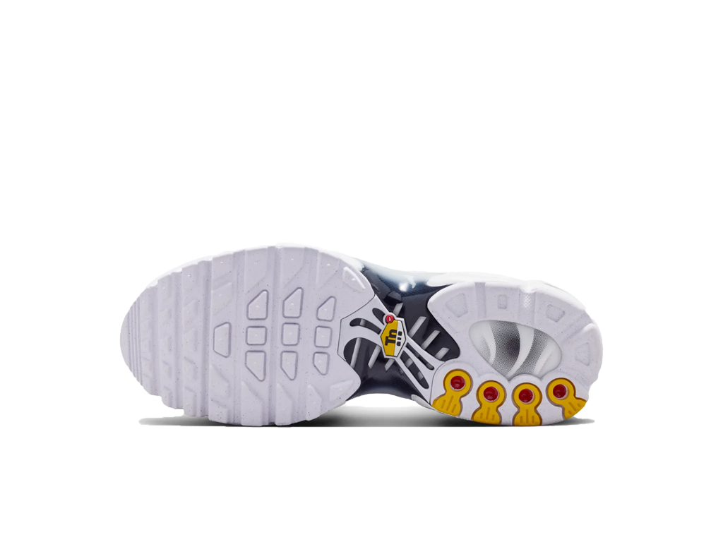 Nike Air Max Plus Triple White Blue Swoosh – tenisky – fotka 5 z 5