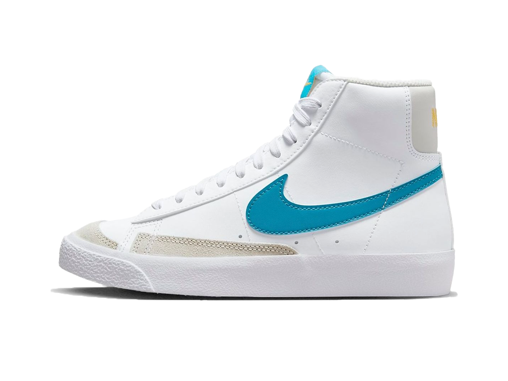 Nike Blazer Mid 77 GS White Laser Blue-Nike-pikastore.cz