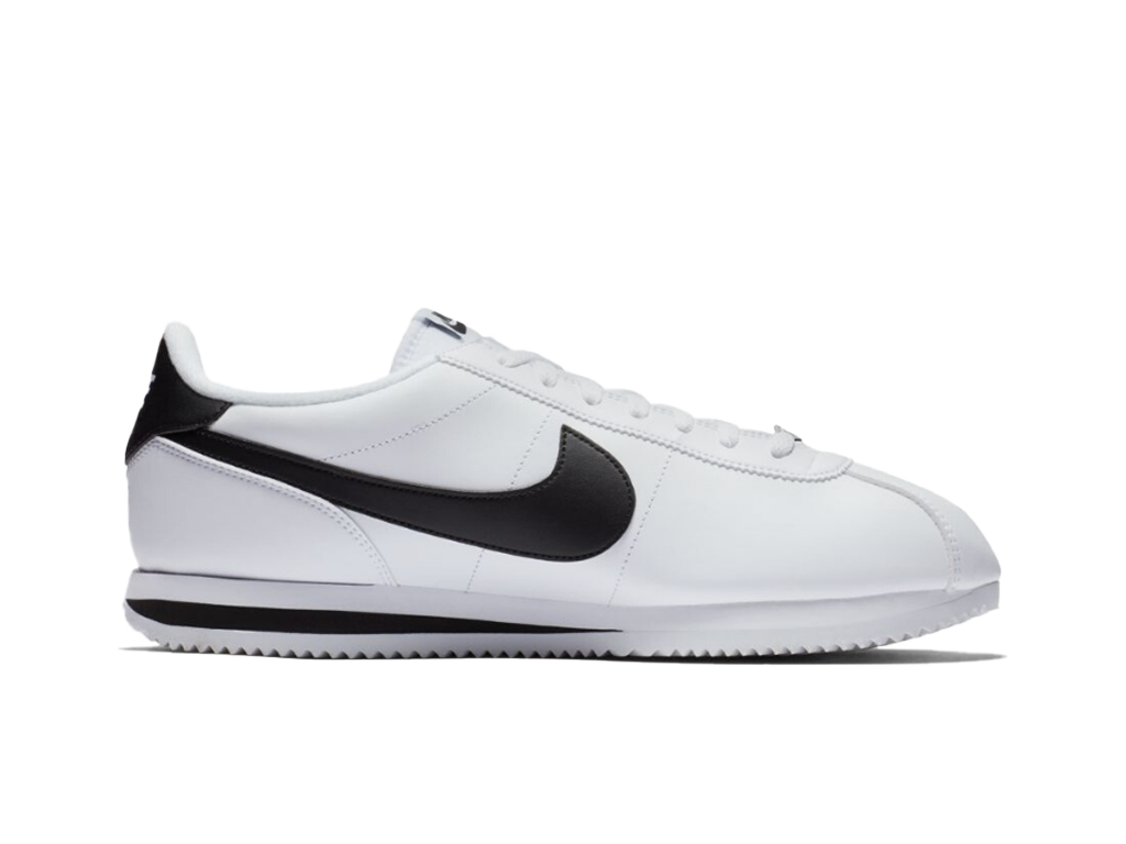 Nike Cortez Basic Leather White Black-Nike-pikastore.cz