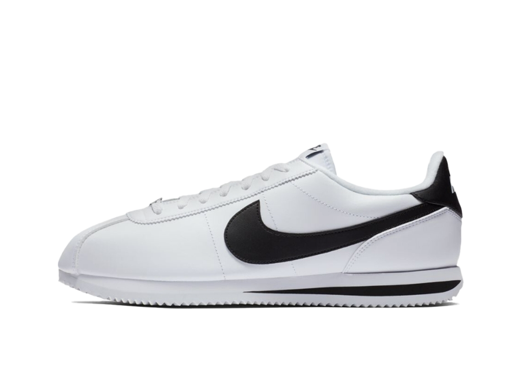 Nike Cortez Basic Leather White Black-Nike-pikastore.cz
