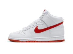 Nike Dunk High GS White Picante Red