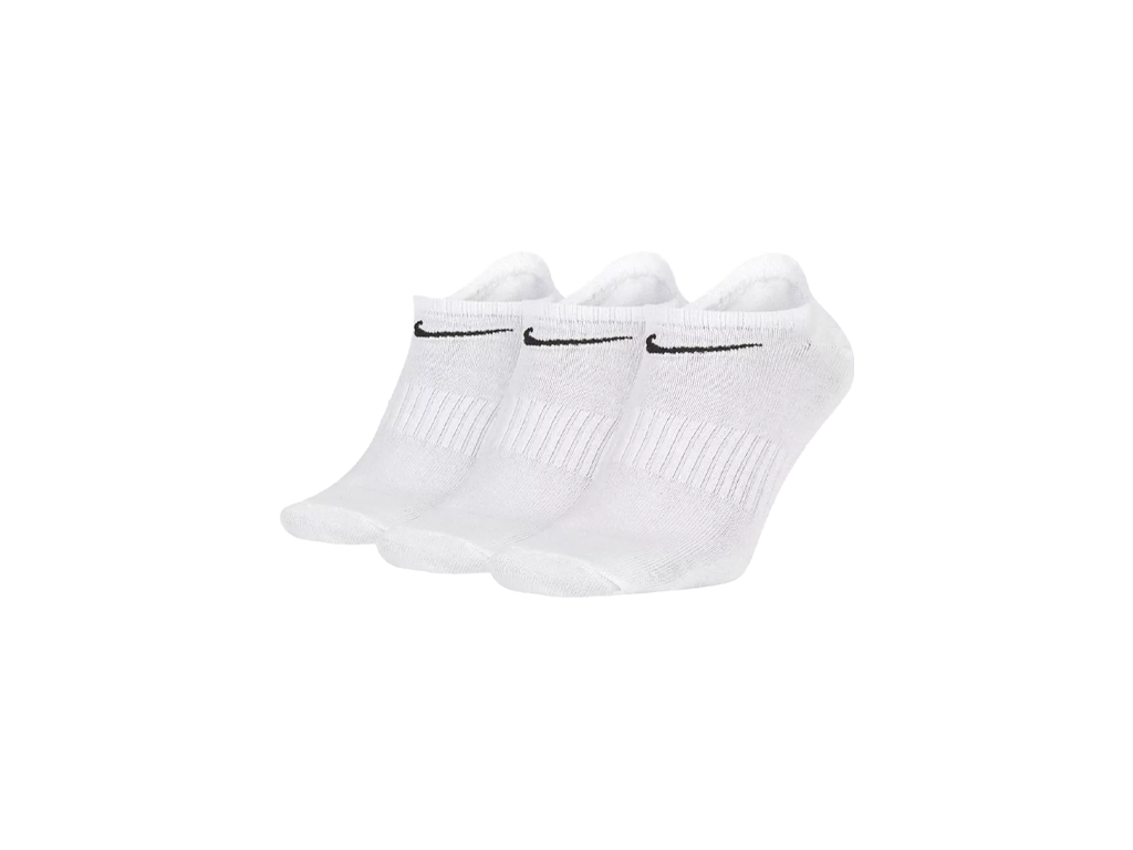 Nike Triple Pack Low Top White Socks-Apparel & Accessories-Pikastore-pikastore.cz