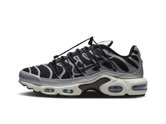 Nike Wmns Air Max Plus Lace Toggle - Black Metallic Silver