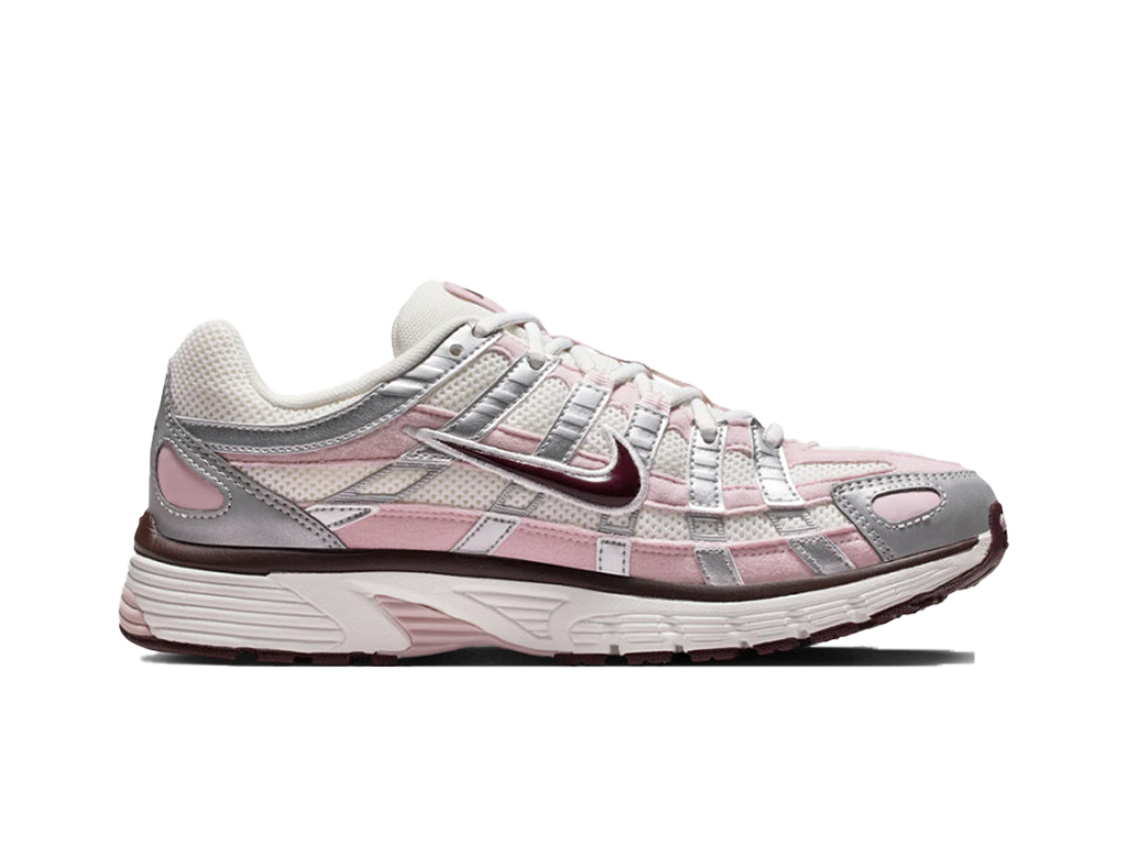 Nike Wmns P-6000 Silver Burgundy Plum Chalk-Nike-pikastore.cz
