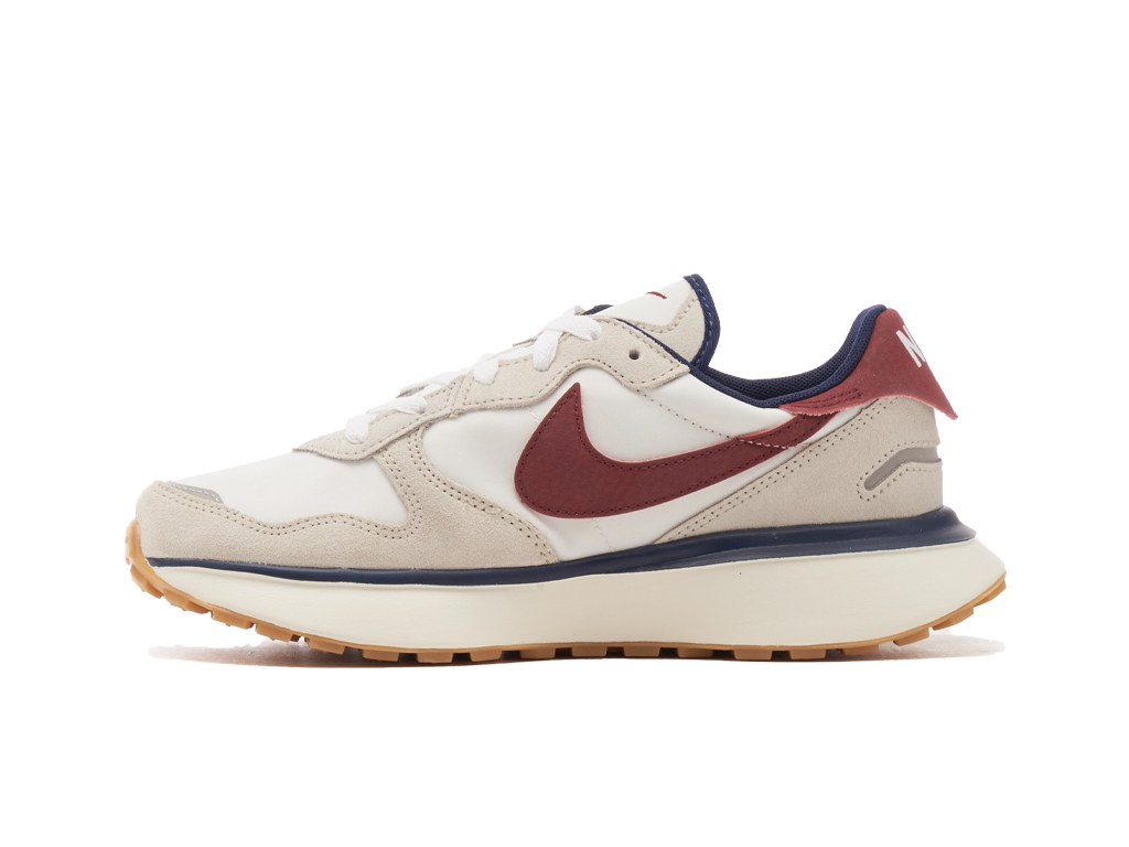 Nike Wmns Phoenix Waffle Light Bone Team Red-Nike-pikastore.cz