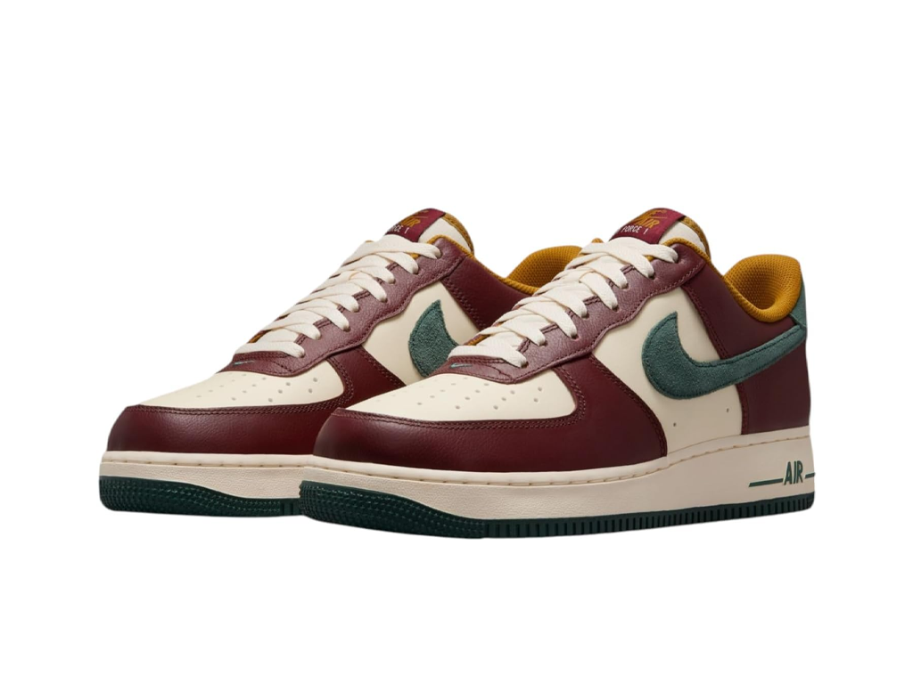 Nike Air Force 07 LV8 Dark Team Red Vintage Green –