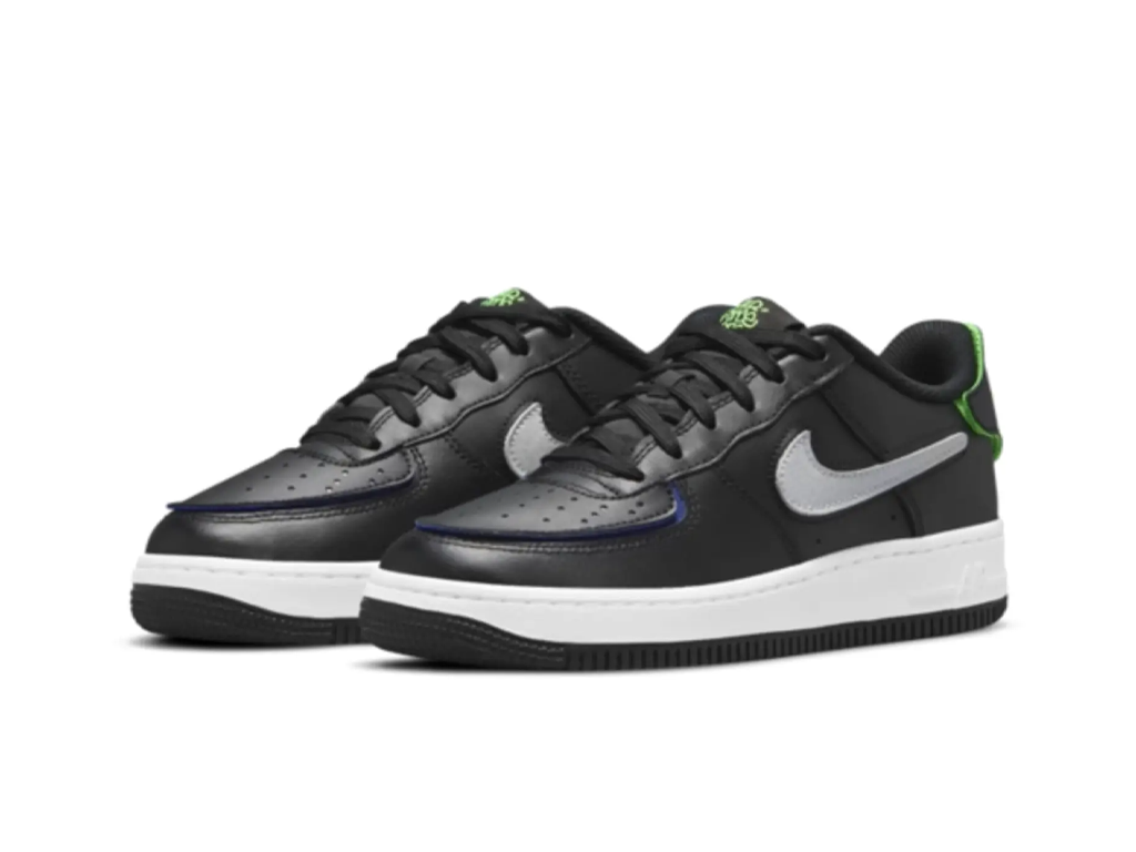Nike Air Force 1/1 Low AF1 Mix Black (GS)-sneakers-Nike-pikastore.cz