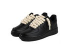Nike Air Force 1 Black Low 07 Rope Laces Beige-Nike-pikastore.cz